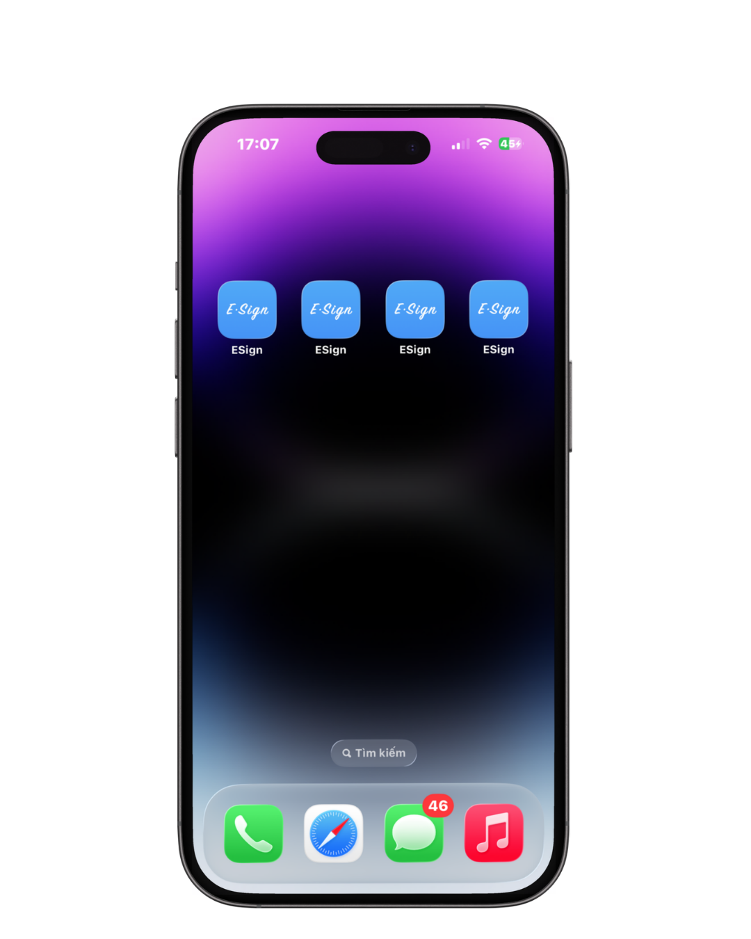 ESign Mockup iPhone